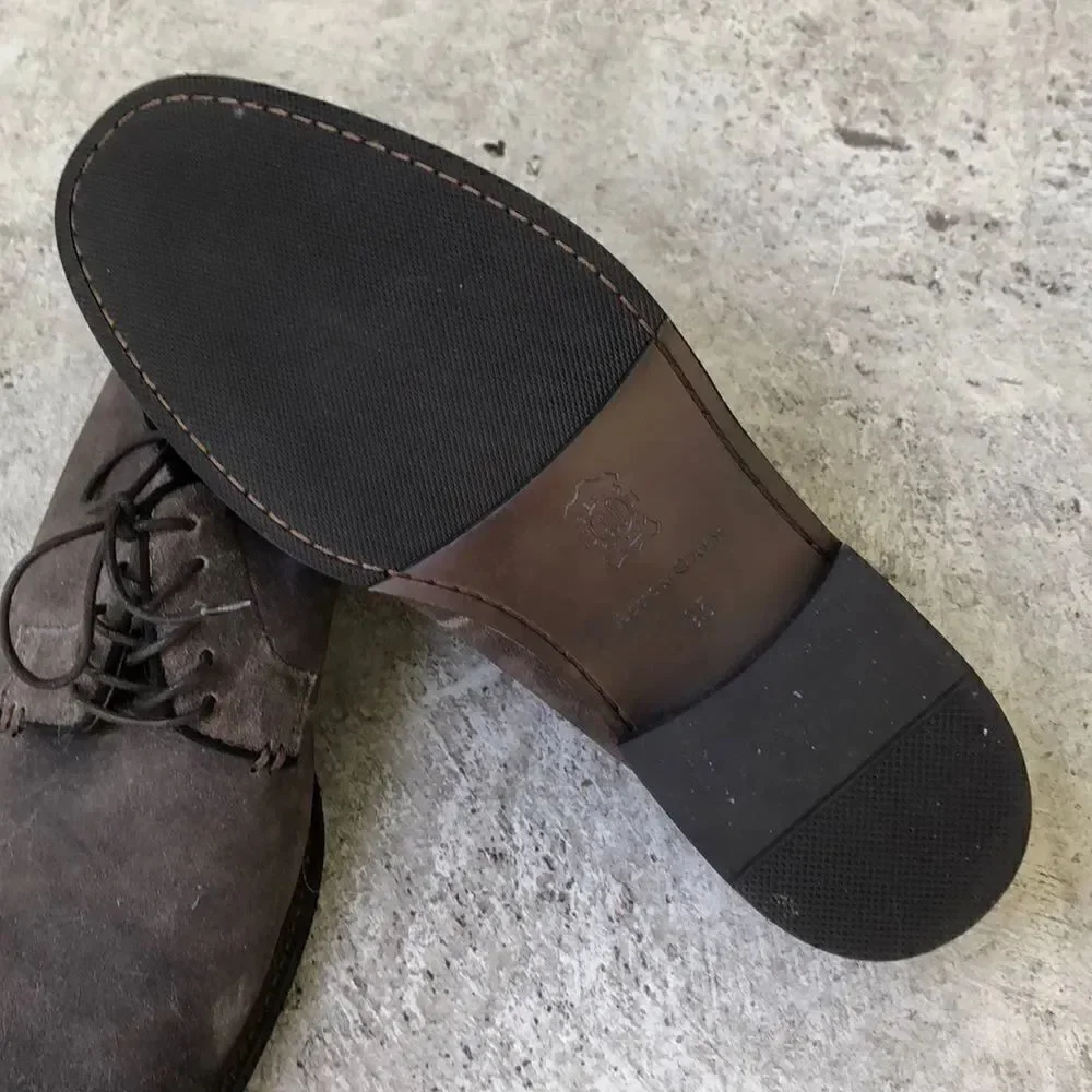 Ashton  Grey  lace ups